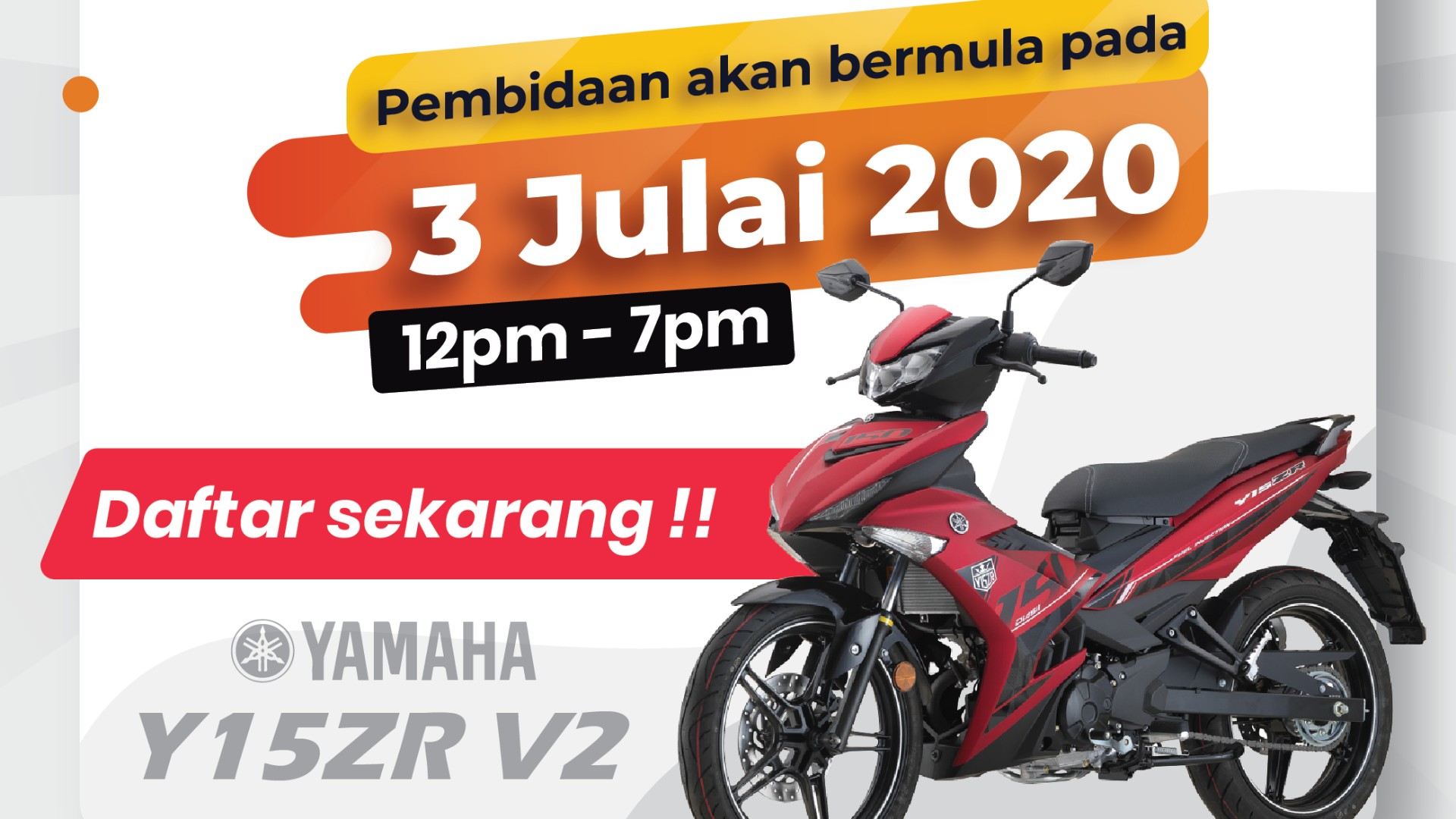 Yamaha Y15ZR V2 RM 888