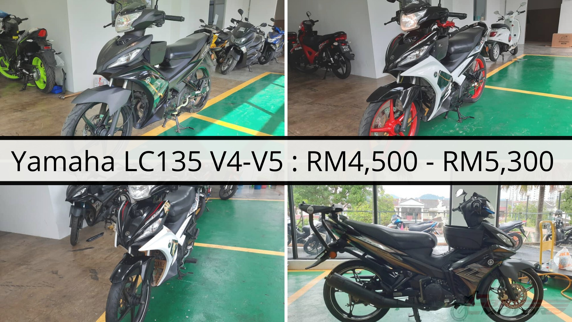 Harga Jualan Terkini Yamaha LC 135 (V4 & V5) - RM4,500 - RM5,300!!! Limited Stock!