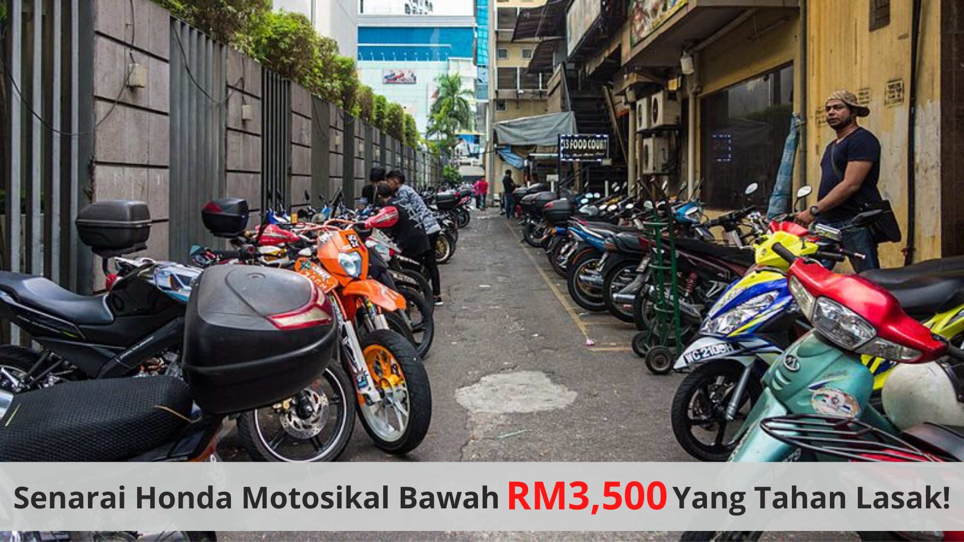 Senarai Honda Motosikal Harga Bawah RM3,500 Yg Tahan Lasak Selain Drpd Honda Ex5