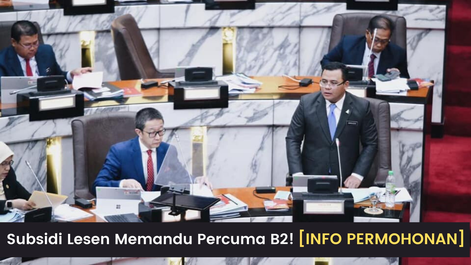 PERMOHONAN Untuk Subsidi Lesen B2! Terima kasih Datuk Seri Amirudin Shari!