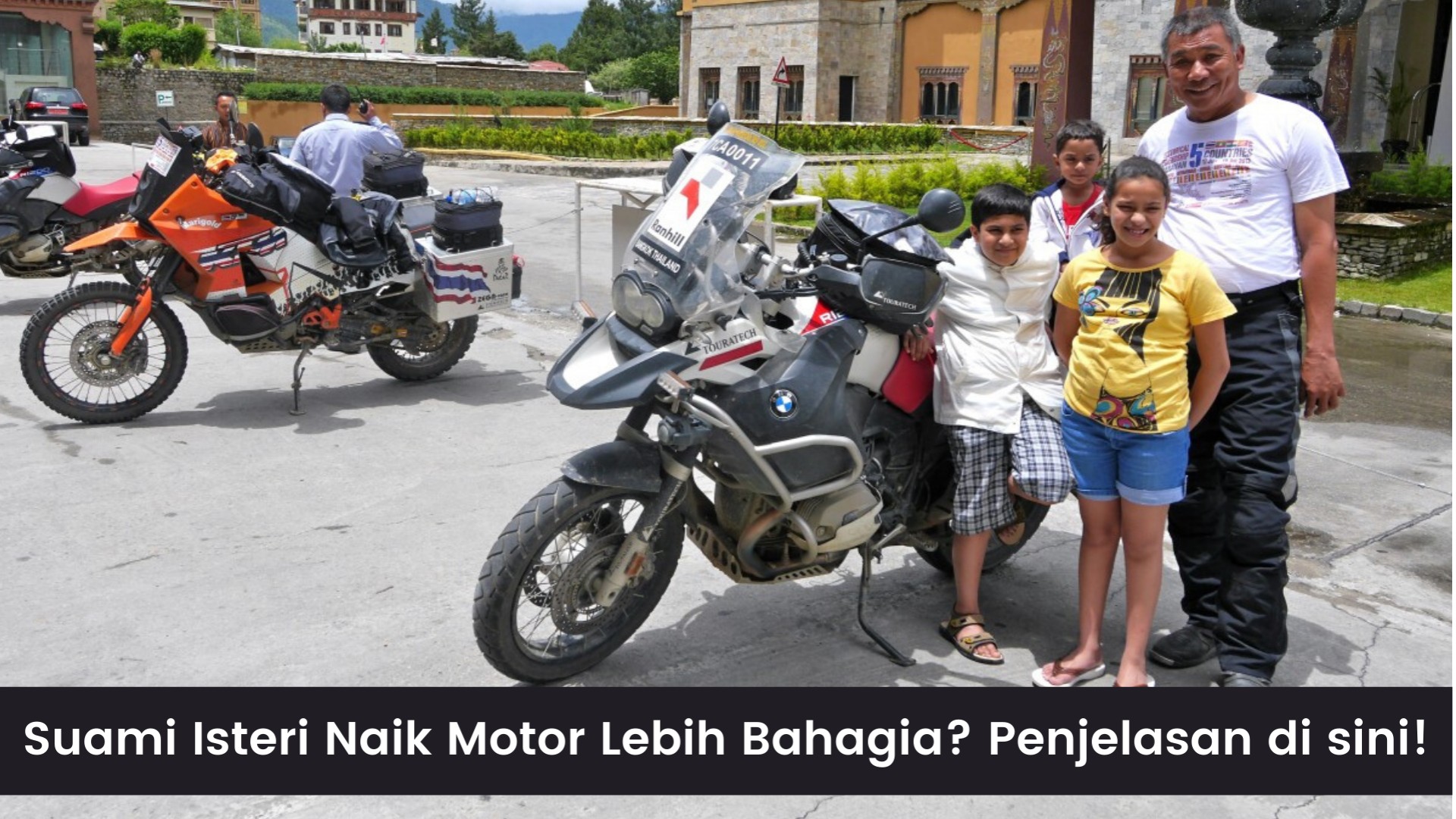 7 Sebab Suami Isteri Selalu Naik Motor Bersama Lebih Bahagia!