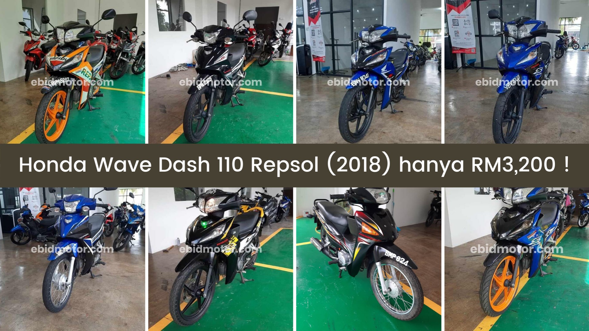 Senarai Motor Terpakai Honda Wave Dash dgn harga rendah drpd harga pasaran!