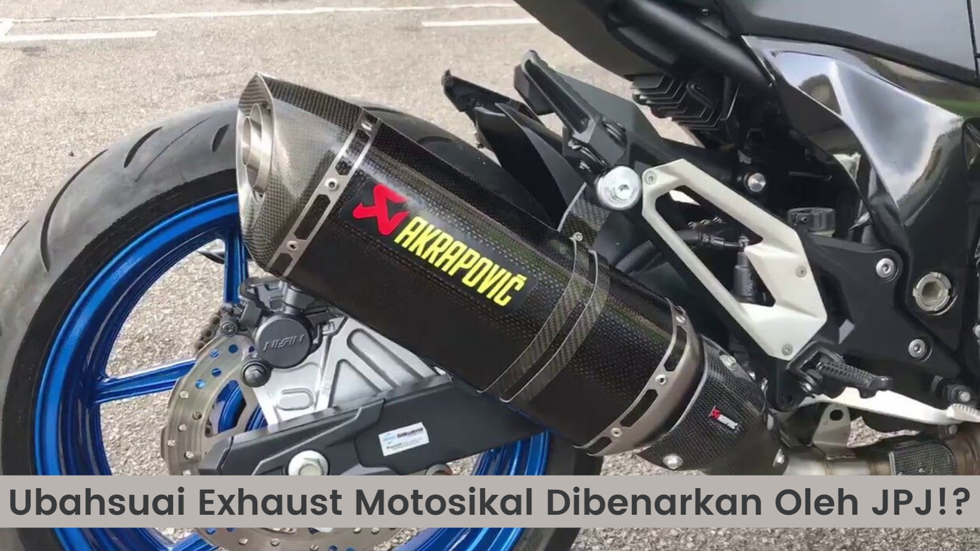 Ubahsuai Pada Motosikal Yang Diharamkan Oleh JPJ Malaysia! 