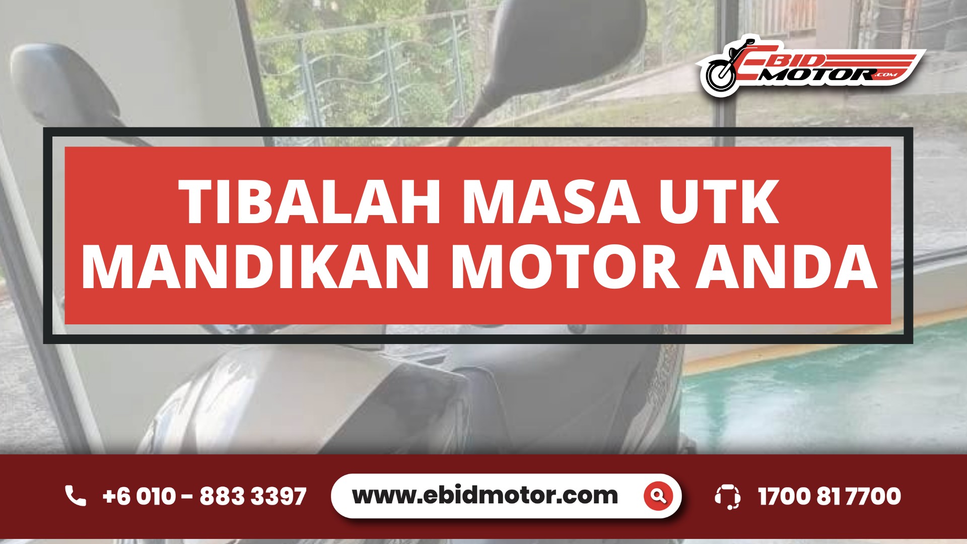 #TAHUKAH ANDA CARA YANG BETUL MENCUCI MOTOR ANDA?