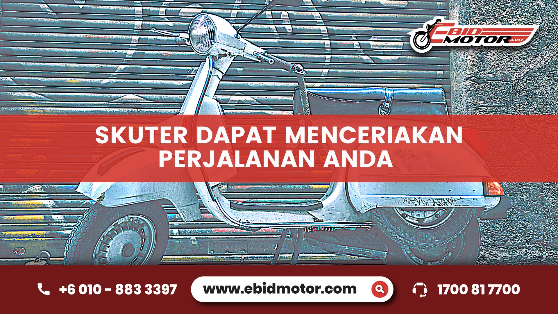 Skuter Dapat Membawa Anda Menikmati Pandangan Perjalanan