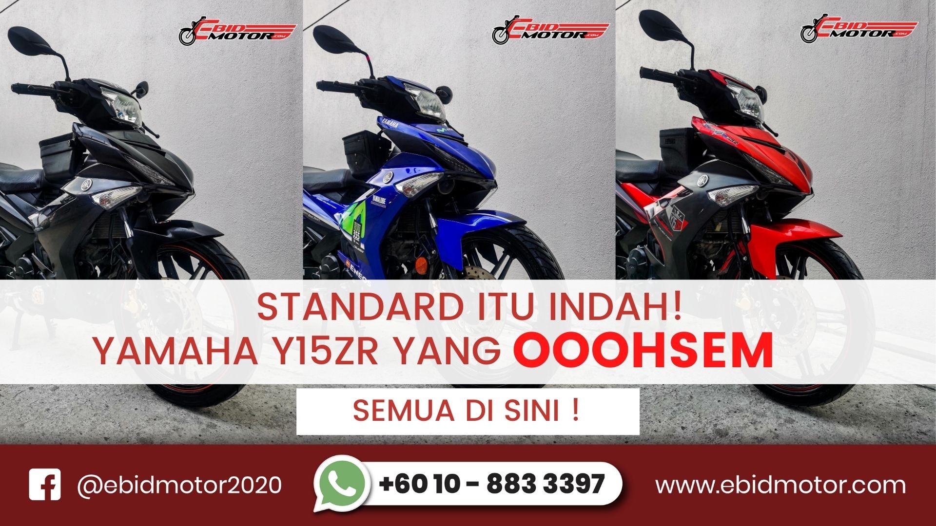 Tengah Cari Yamaha Y15ZR Engine Standard? Inilah Peluang Anda!