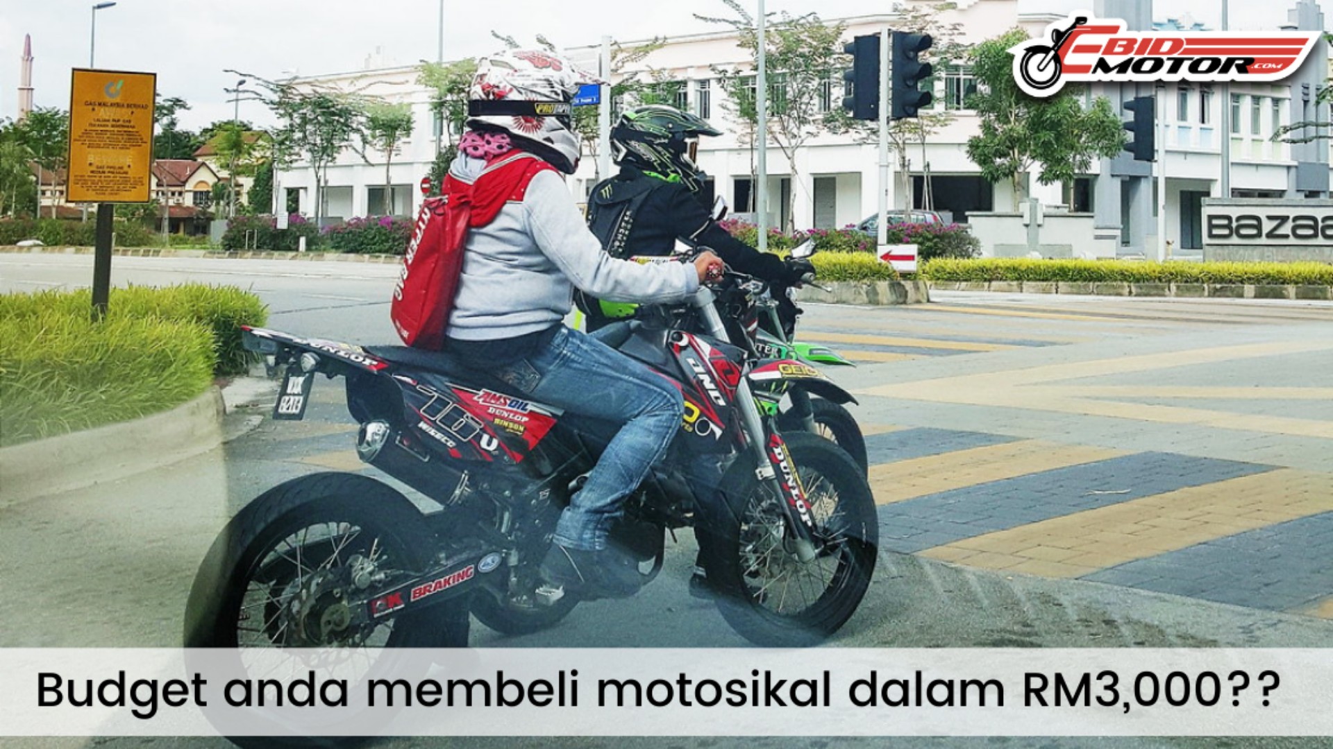 Senarai motosikal terpakai yang NGAM dengan budget bawah RM3,000!