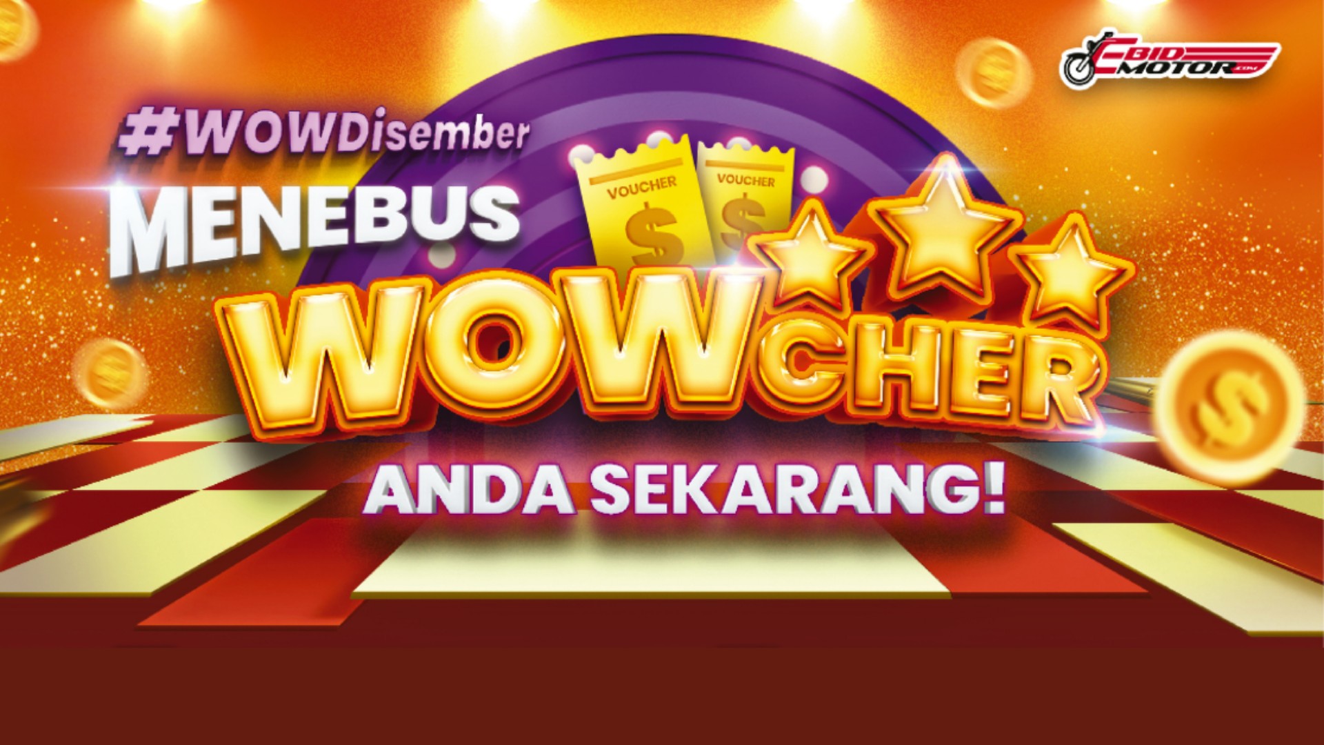 Terma dan Syarat Untuk Menebus WOWcher Pada 1 Disember 2020 [12pm-7pm]!