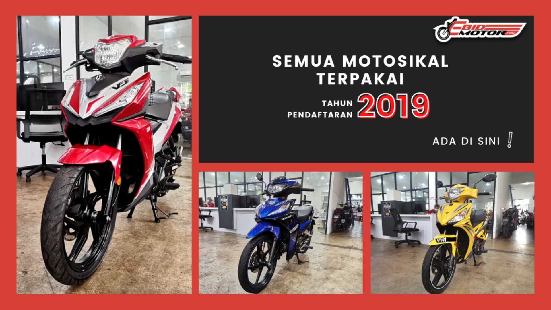 Motor Terpakai Kondisi Seperti BARU Tapi Harga Secondhand?!