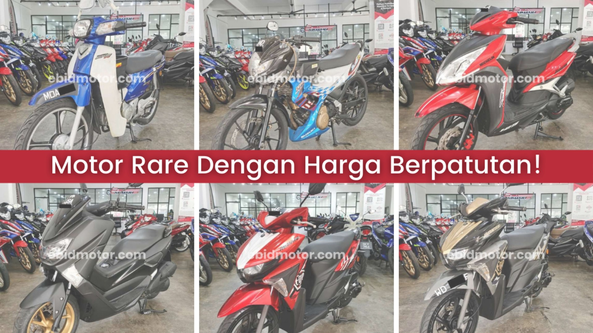 Honda Ex5 (2017) hanya RM2950? Banyak Lagi Motor Murah Di Sini!   