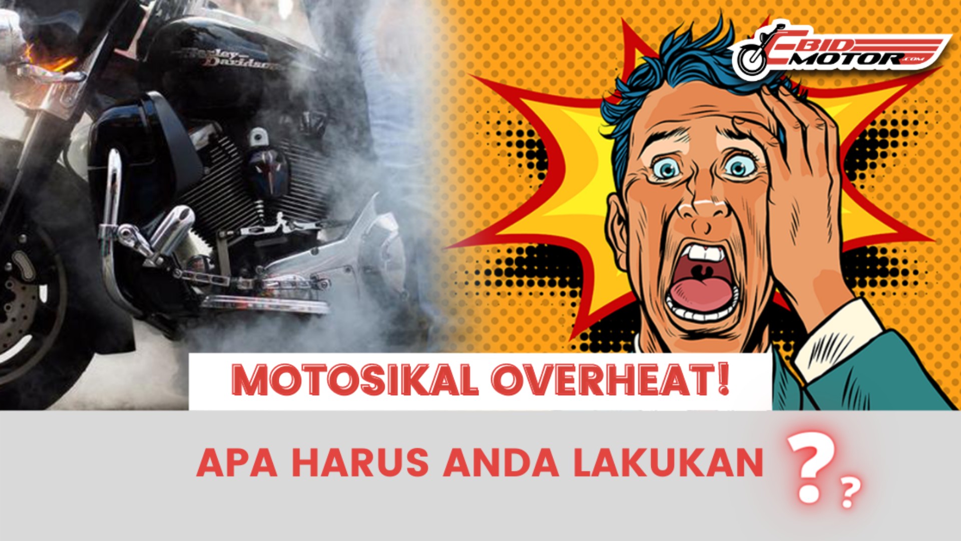 Jangan Panik Kerana Ada Cara Mengatasi Motosikal Overheat!