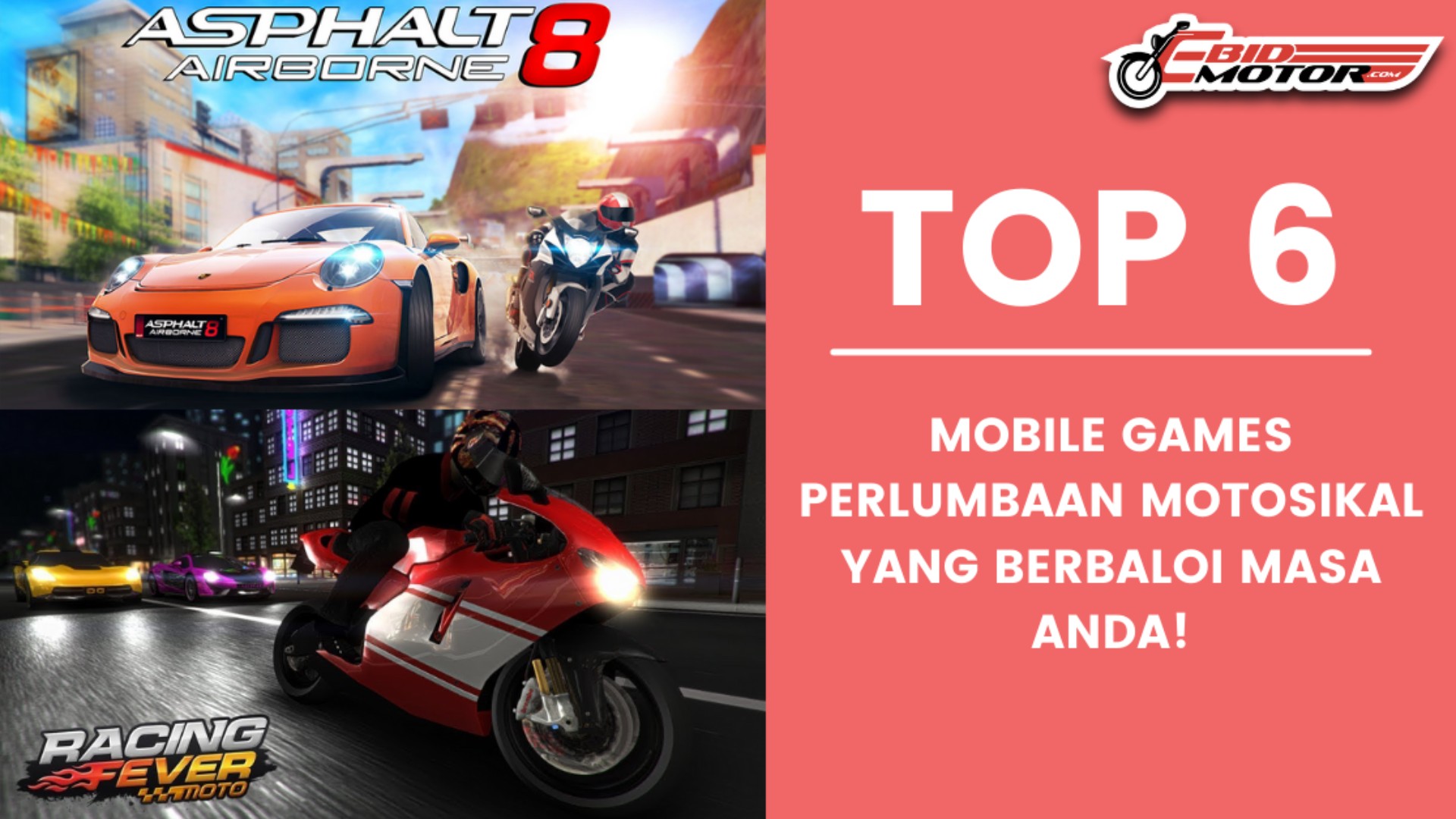 Mobile Games Perlumbaan Yang REAL. REMPITTTT Sahaja!