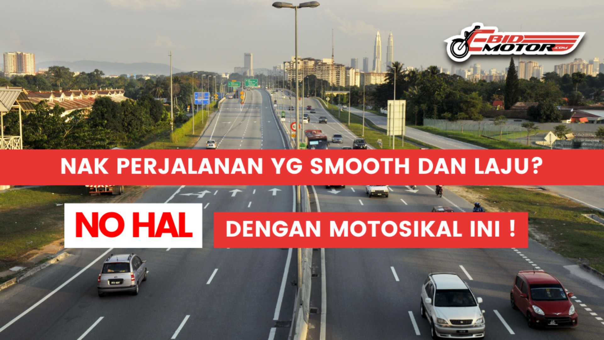 Ulang Alik Kerja Selalu Ikut Jalan Highway? Motor Ini Baru Lah Siokk~