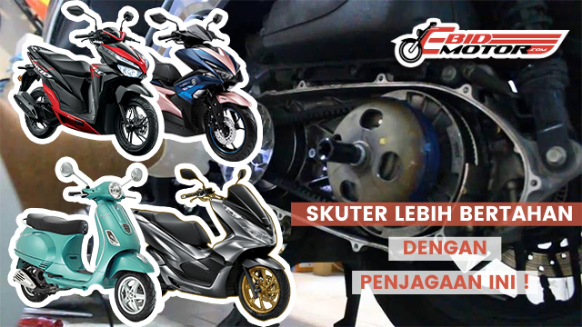 Servis Parts Ini Dapat Meningkatkan Jangka Hayat Skuter Anda!