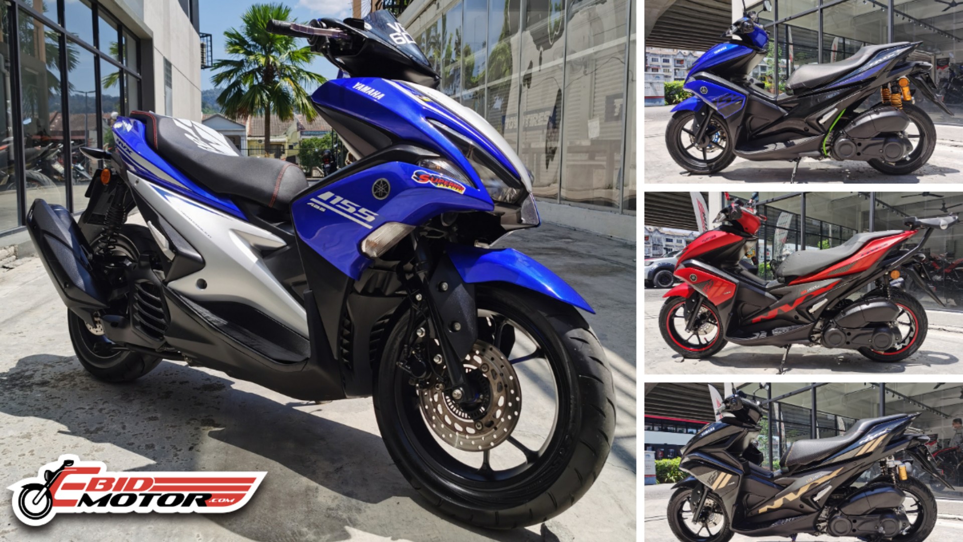 Yamaha NVX 155 - Boleh Pilih & Test Ride Di Ebid Motor Sdn Bhd! Bermula RM9,800++