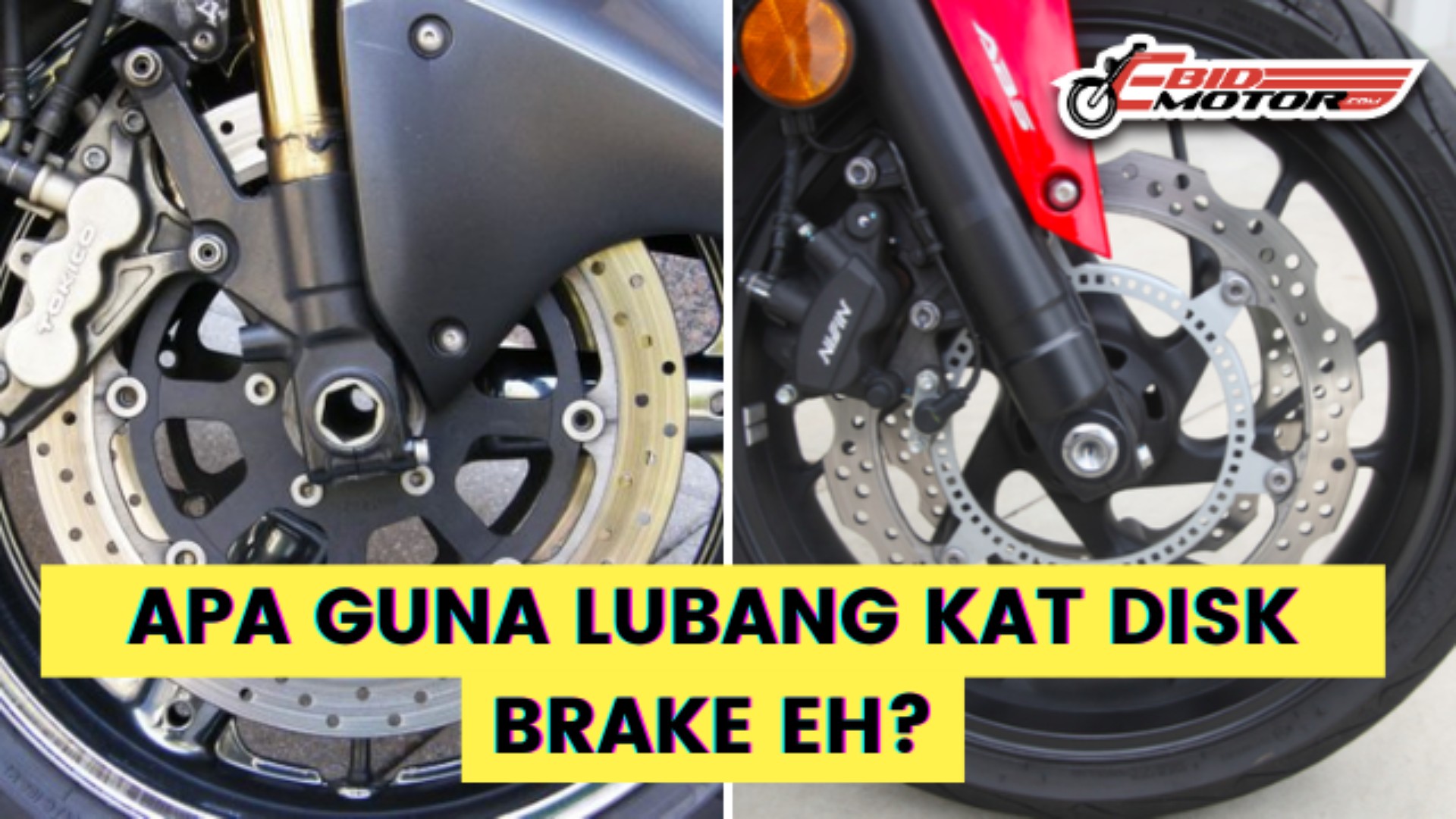 Lubang Kat Disk Brake Tu Bukan Hiasan Sahaja!