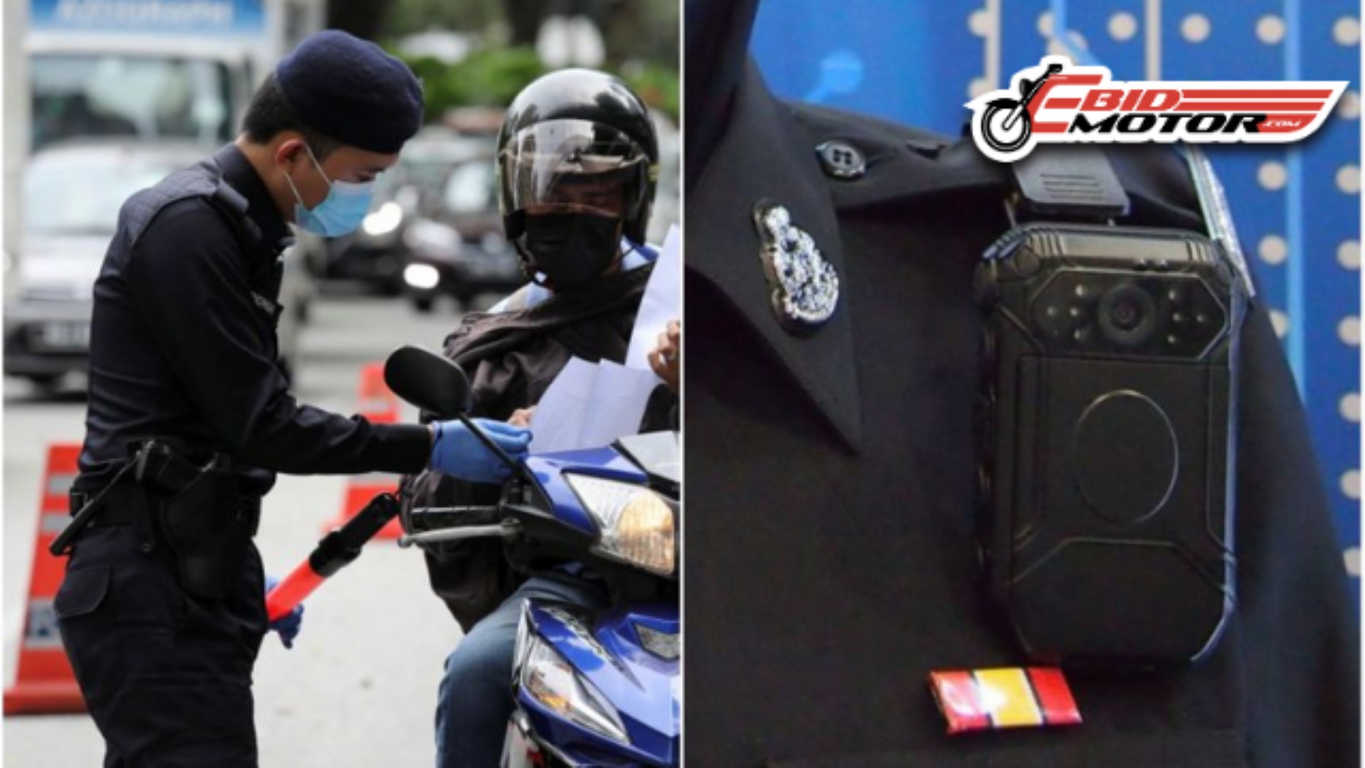 Kamera Badan PDRM Akan Dilaksana Tahun Ini!