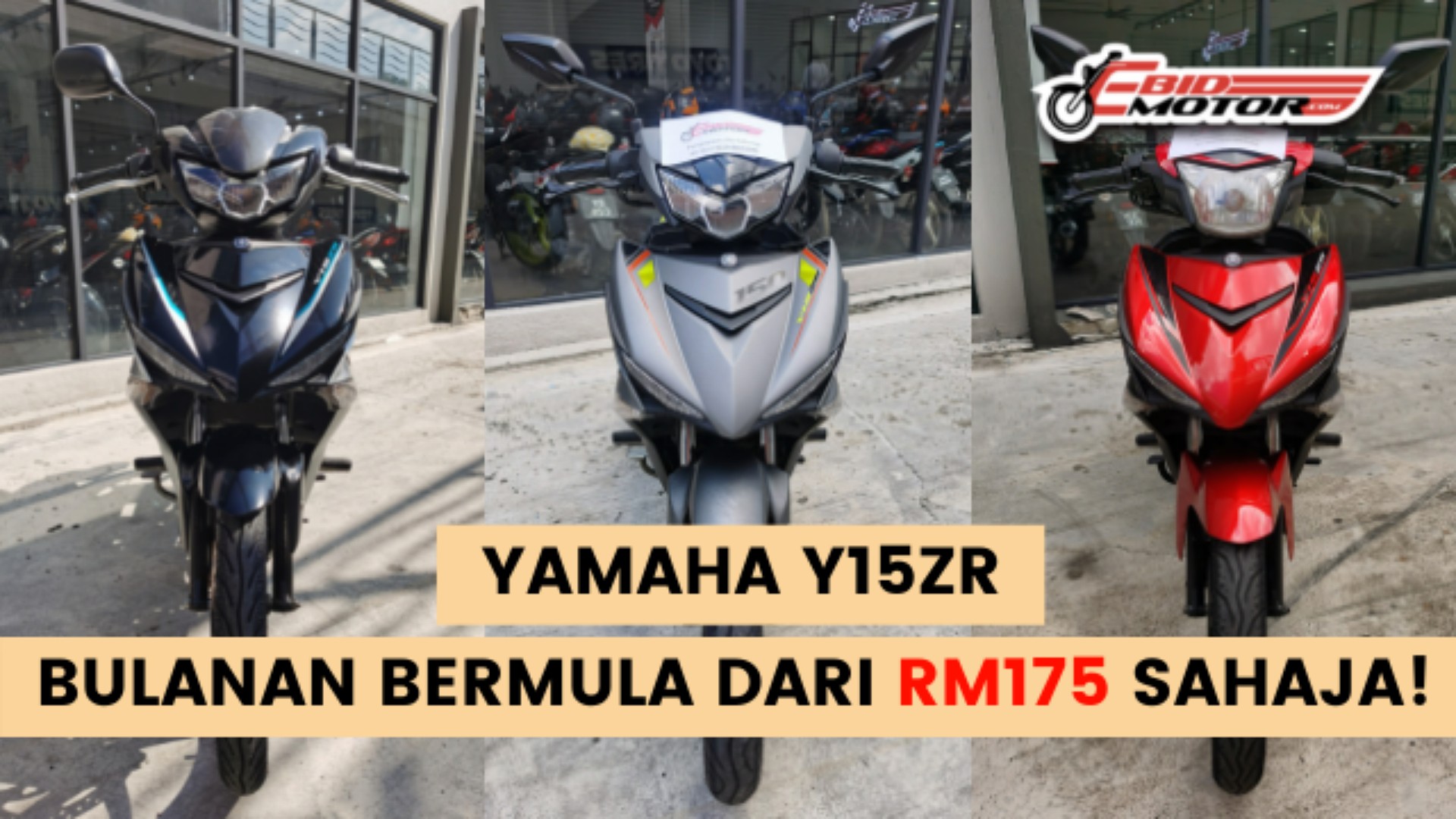 Yamaha Y15ZR V1 V2 Engine Standard Kilang! [STOK TERHAD]