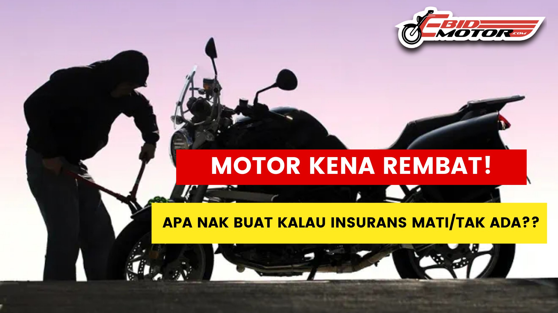 Motosikal Dah Lesap Masih Boleh Selamat Dengan Cara Ini...