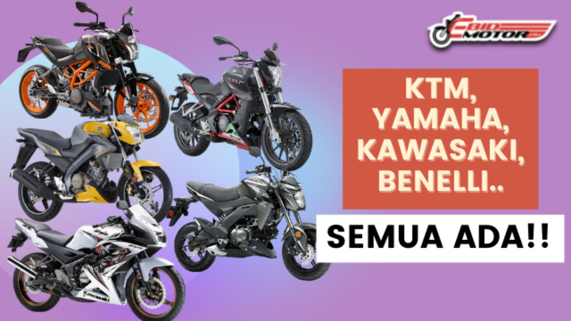 Motor Tangki Depan Cuma Bermula Dari RM5,100? Semua Jenama Hebat!