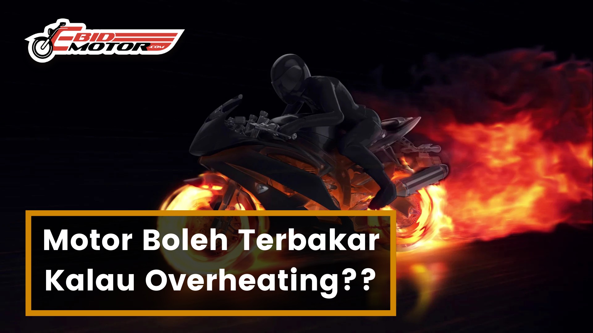 Motosikal Boleh Rosak Teruk Kalau Biarkan Ia Overheating