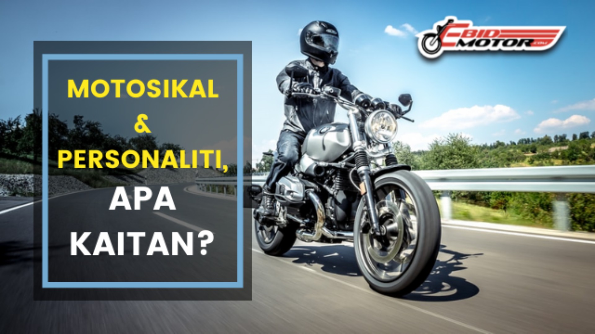 BETUL KE KENE PILIH MOTOSIKAL IKUT PERSONALITI?