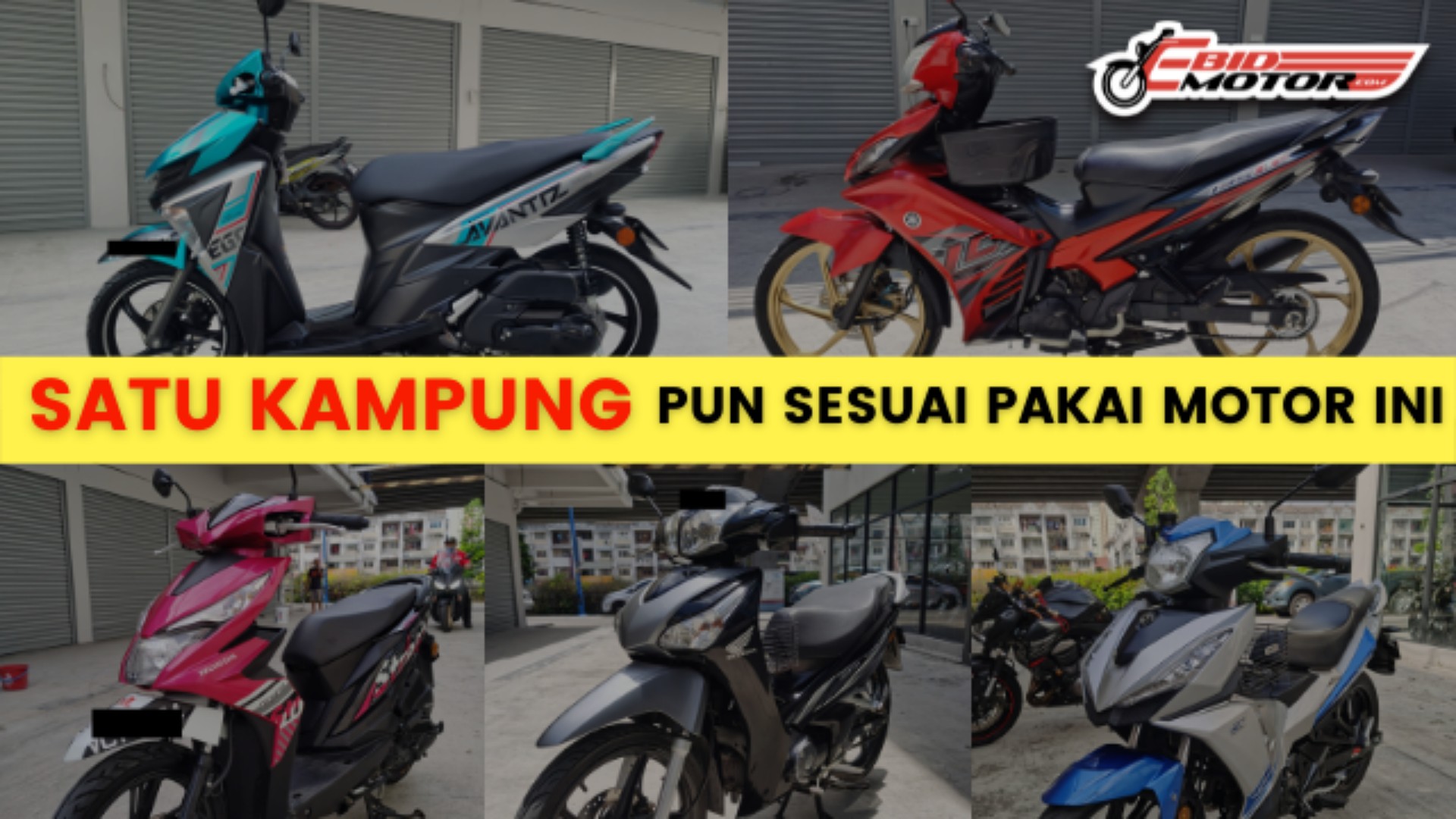 6 Model Motosikal Kena Bajet & Tahan Lasak!