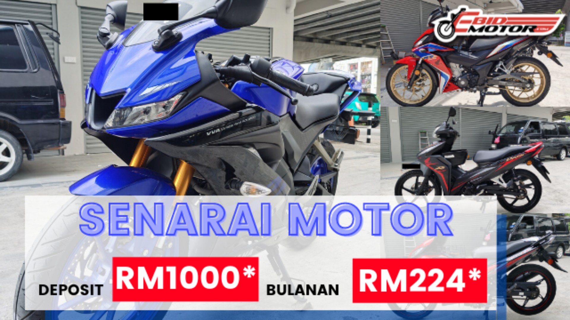 Motor PANAS Tahun 2021 Pun Boleh Dapat Depo Murah!