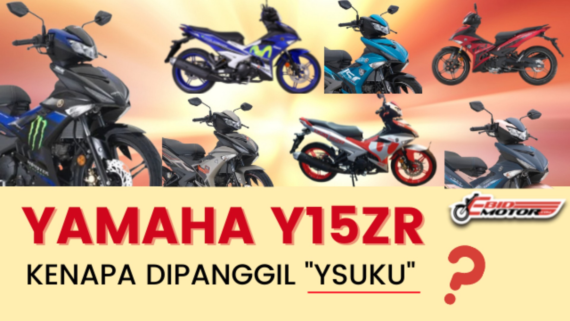 INFO Yamaha 'Ysuku' Matmoto Jangan TAKTAHU!