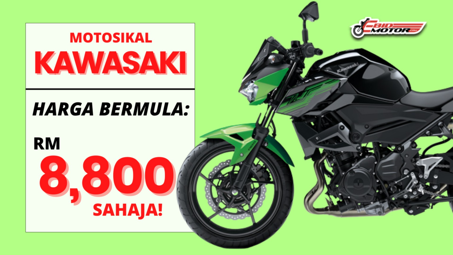 Milik Motor Kawasaki Bukan Lagi Sekadar Mimpi! 