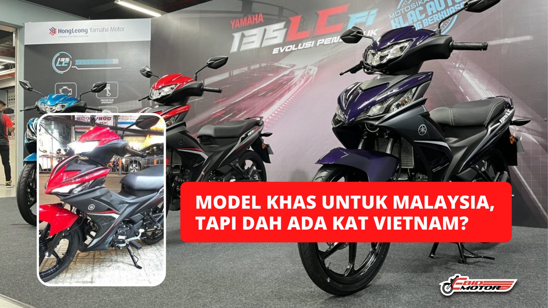 YAMAHA 135LC Fi DAH SAMPAI VIETNAM?