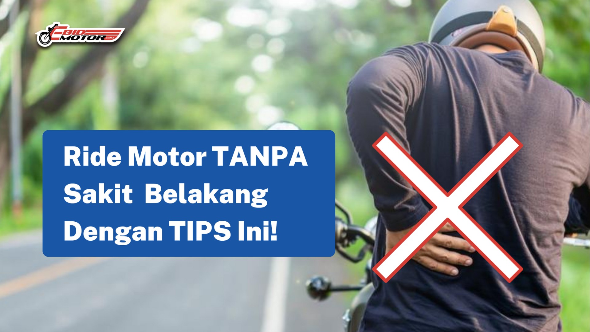 CARA-CARA Ride Motor Sampai 500KM TANPA Sakit Belakang!