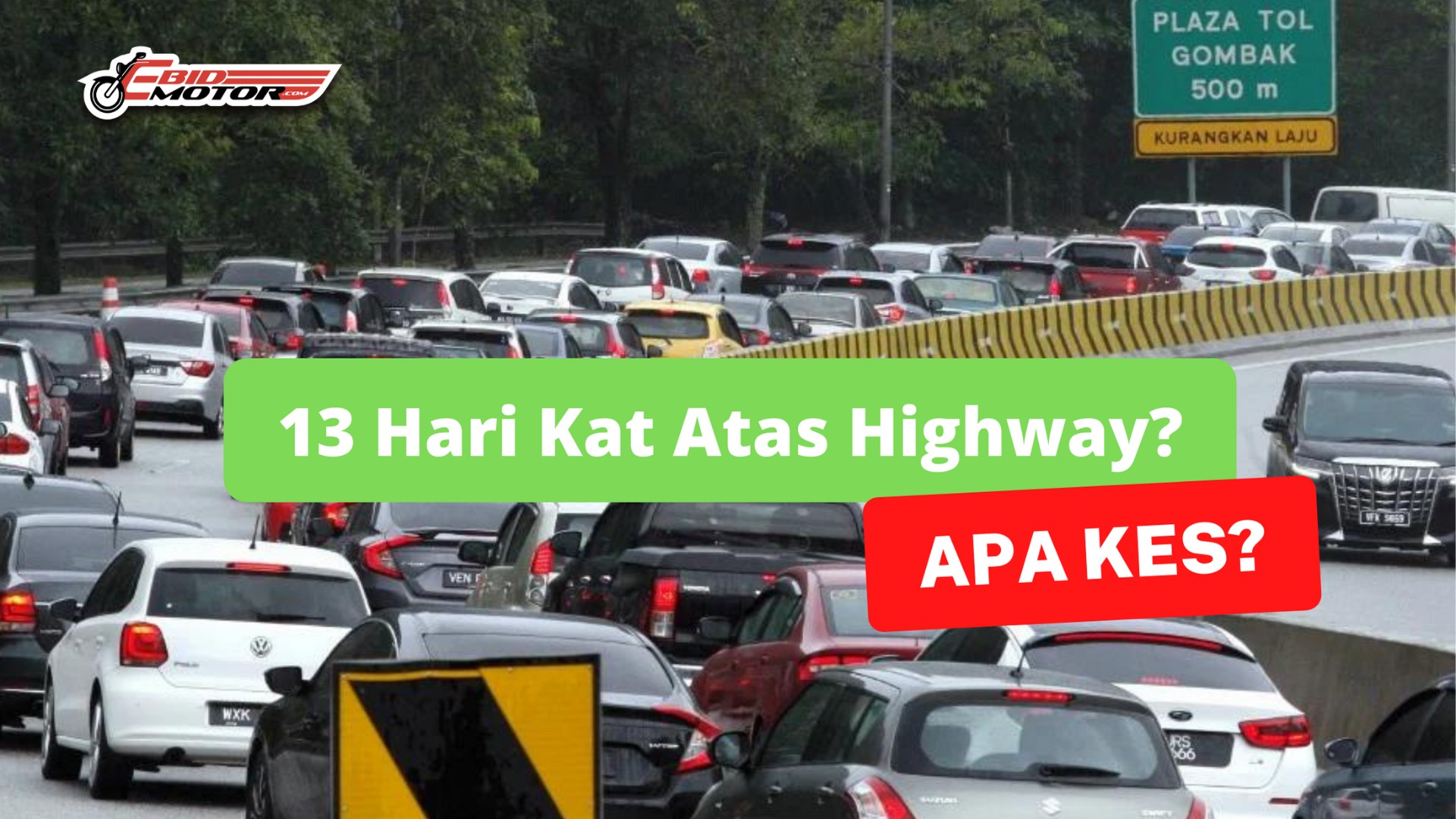 5 Kesesakan Jalan Raya Paling NGERI Tahap Jammednya Di Dunia!