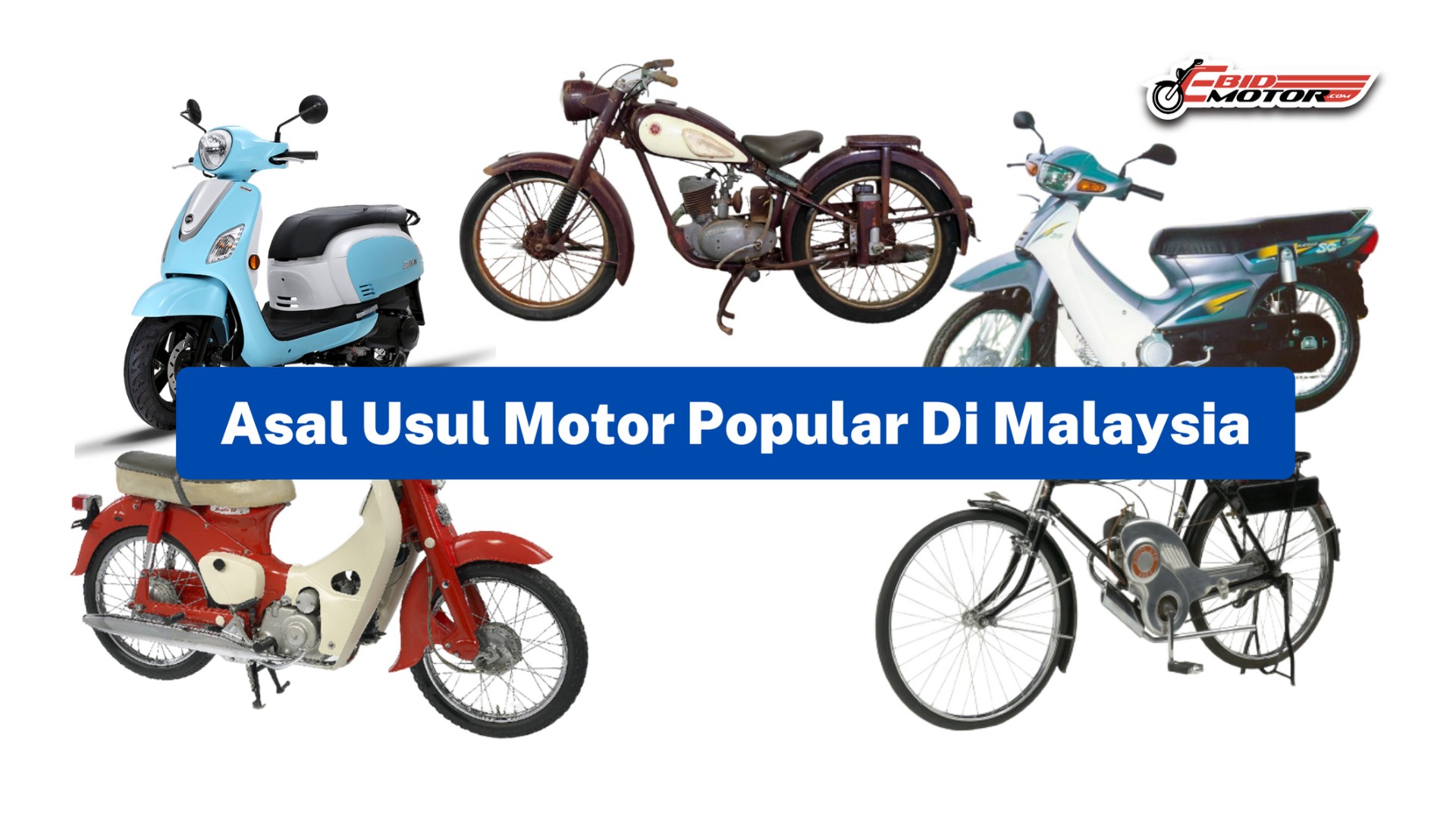 Asal Usul Jenama Motosikal Di Malaysia Yang Korang TAK TAHU!