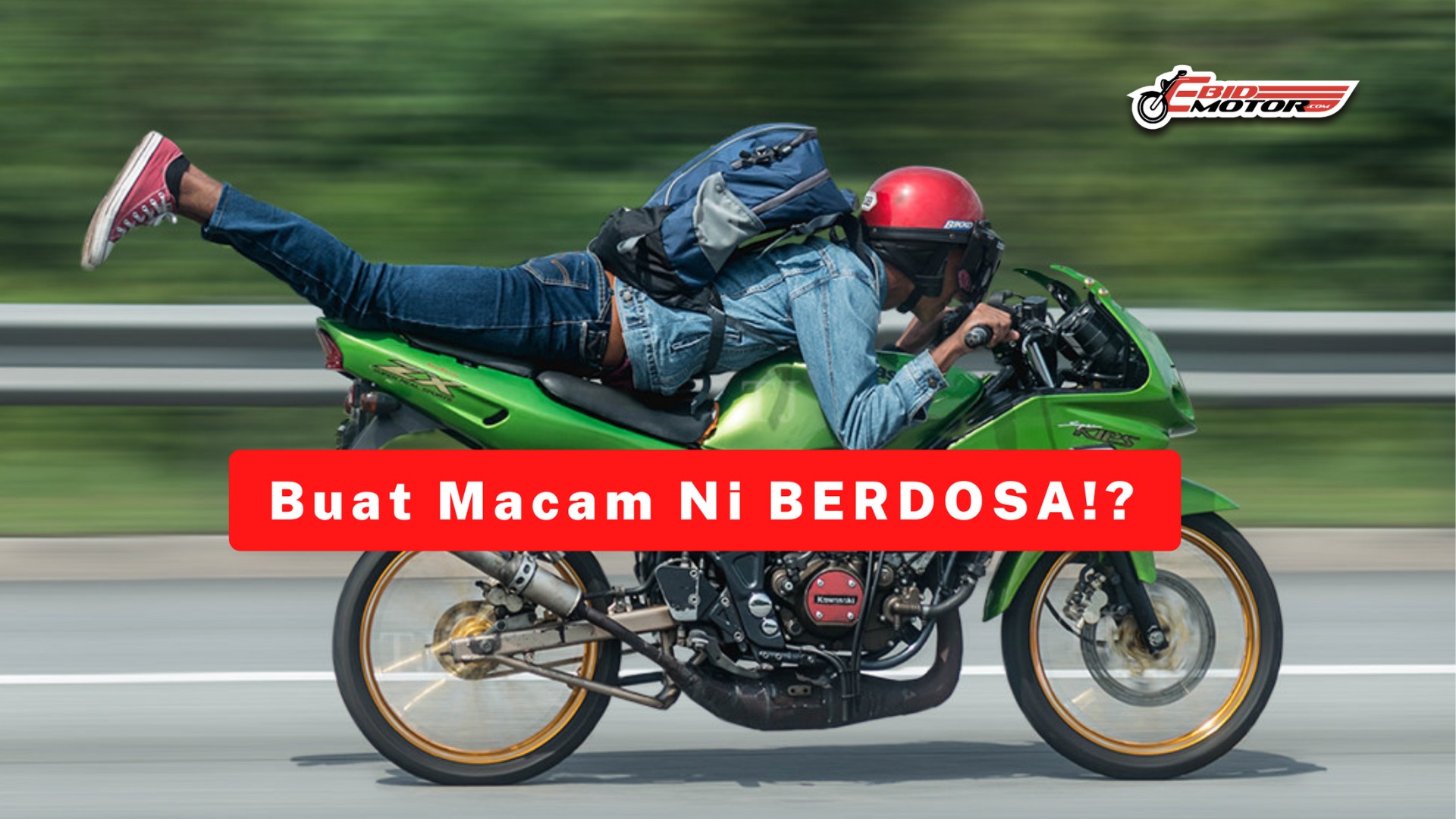 Ini DOSA Yang Korang Selalu Buat Kat Motor Korang!