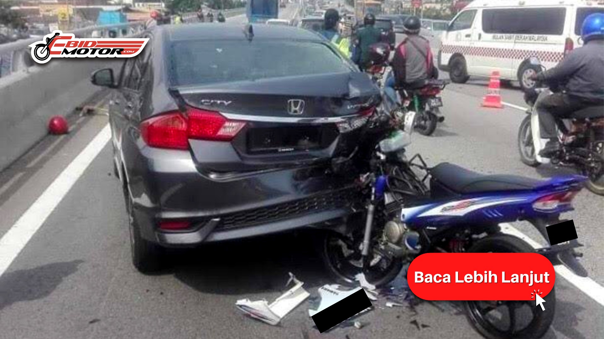 Kenapa Asyik-Asyik Nampak Motor Je Yang Salah Bila Kemalangan?