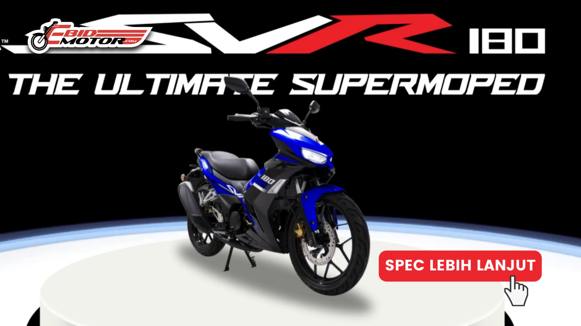 Pemain 180cc baharu, Aveta SVR180 Dilancarkan! Bermula Dari RM9,998!