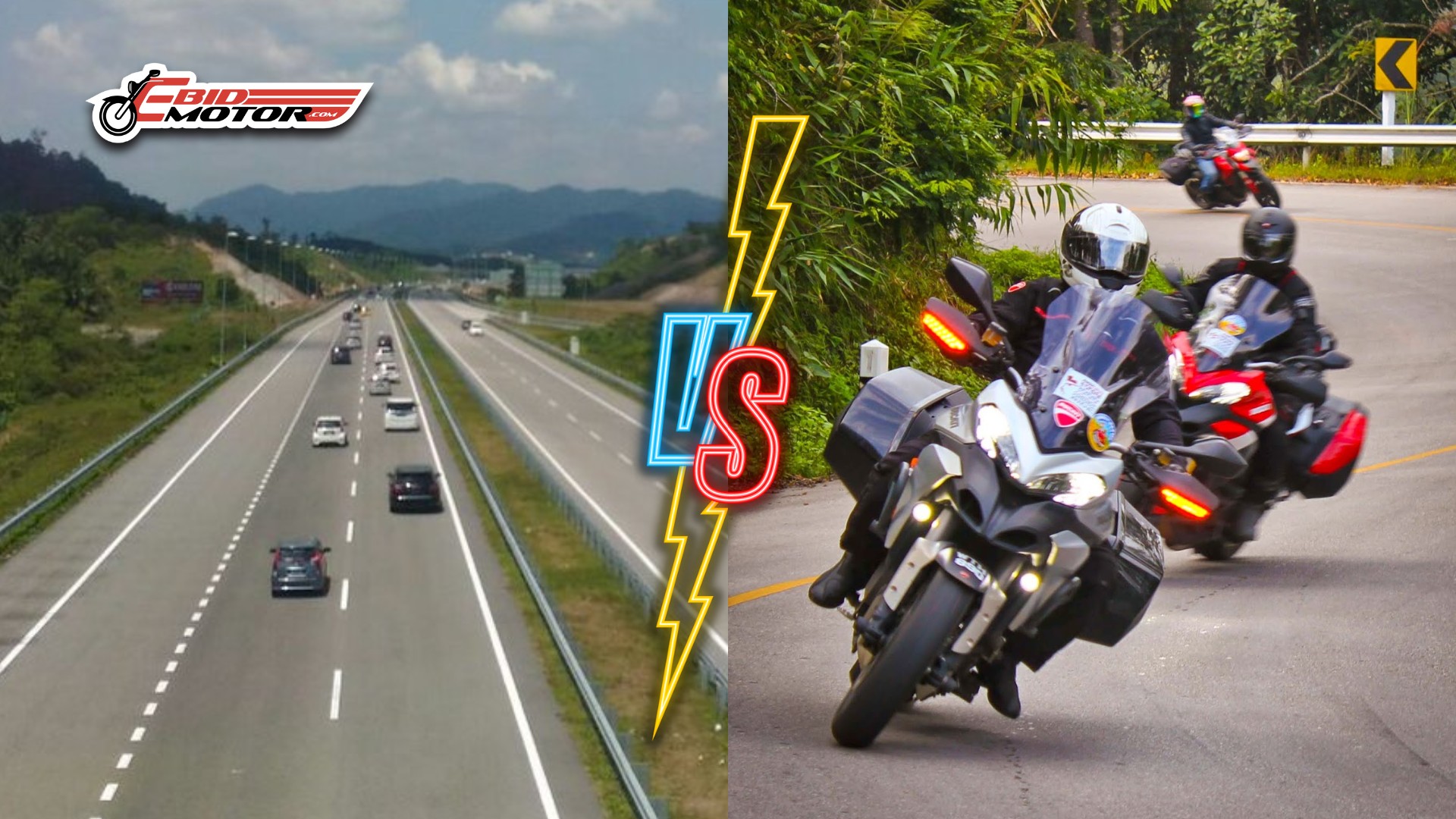 Ride @ Drive Paling Best Ikut Highway Atau Jalan Dalam?