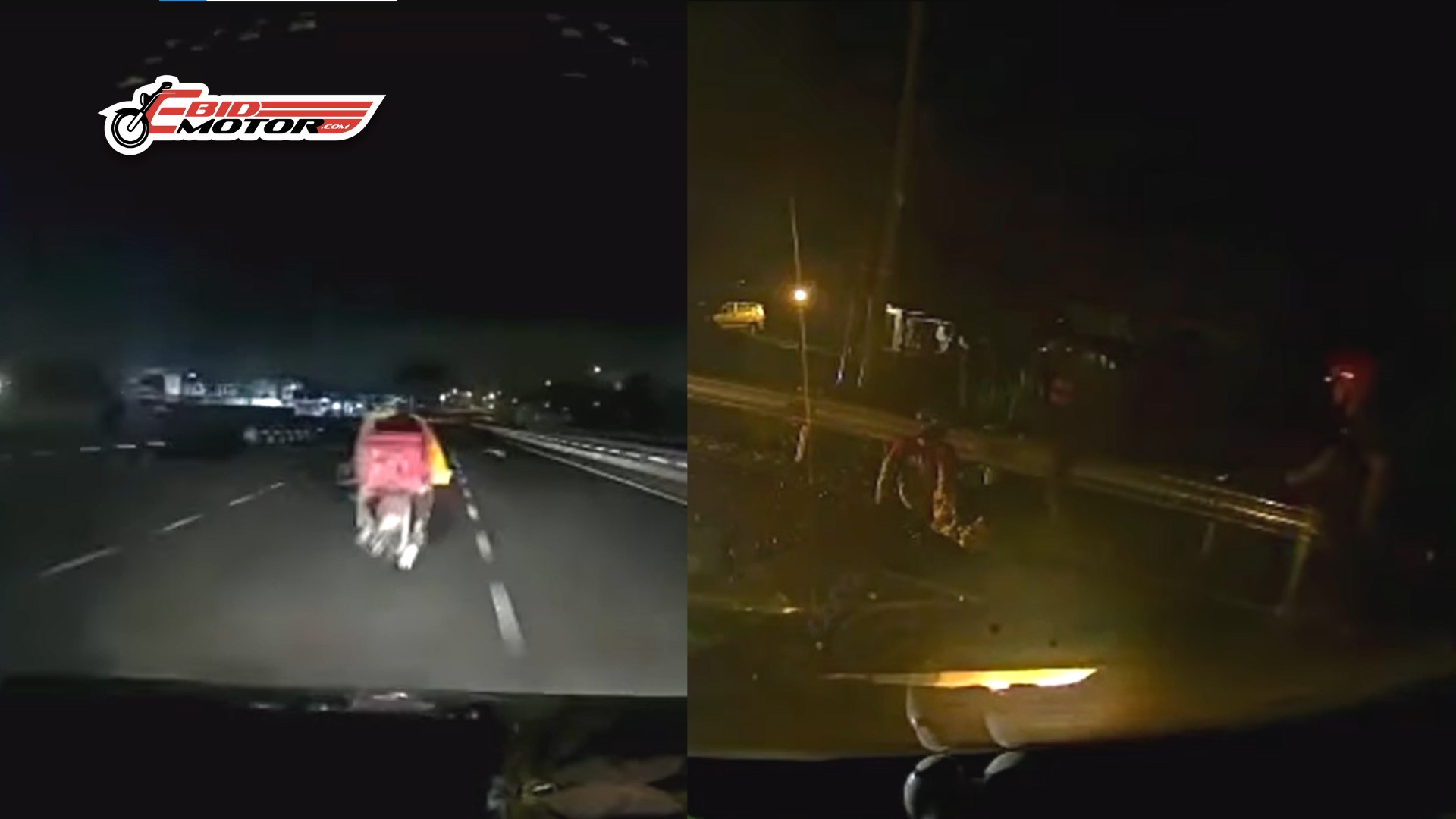 Rider Tanpa Lampu Nyaris Arwah Lepas Dirempuh Kereta High Speed - Siapa Yang Punca?