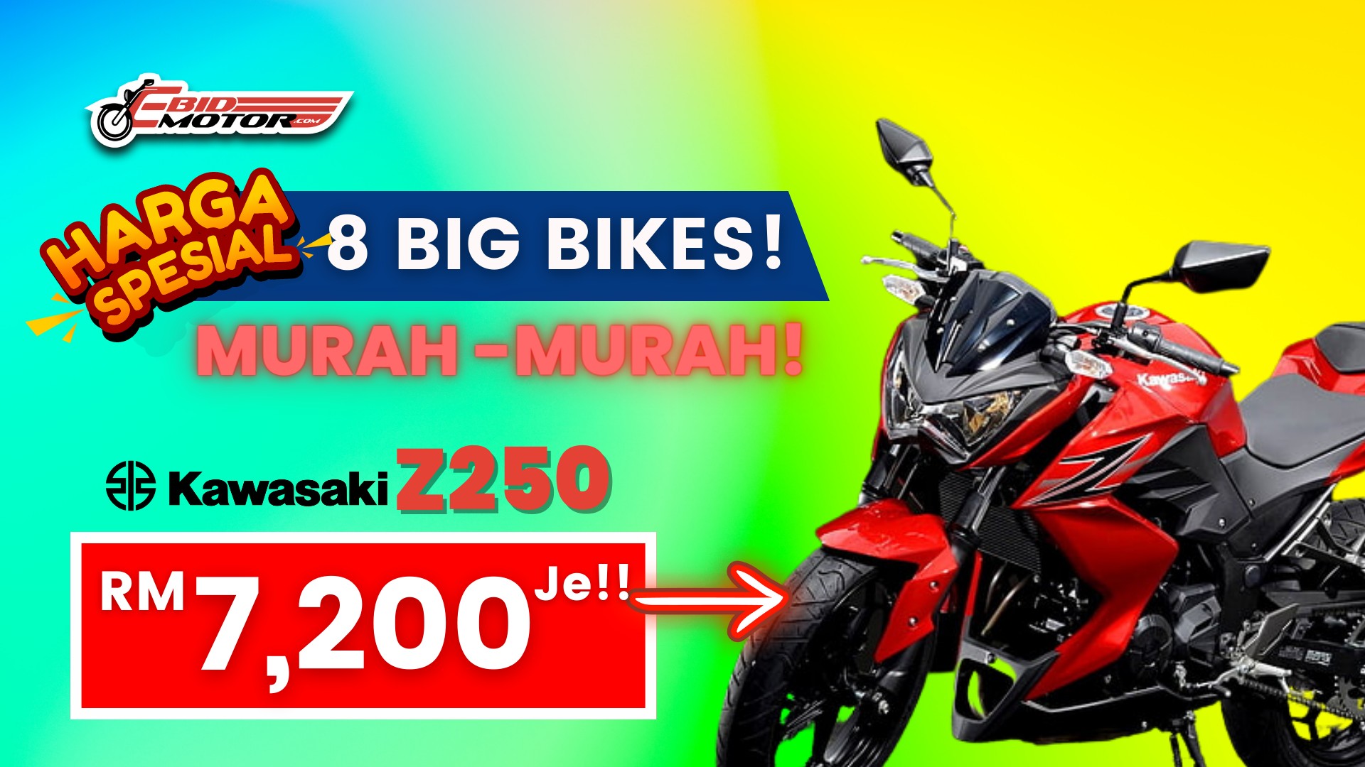 Motor CC Besar TERMURAH, Powerful, Maintenance Jimat, Serendah RM7,200 Je!