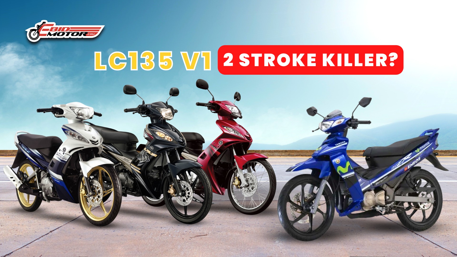 Betul Ke Yamaha LC135 V1 'Pembunuh' Motosikal & Kapcai 2 Stroke?