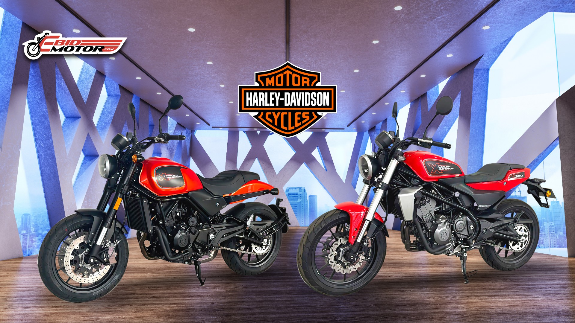 Harley-Davidson HD350 and HD500