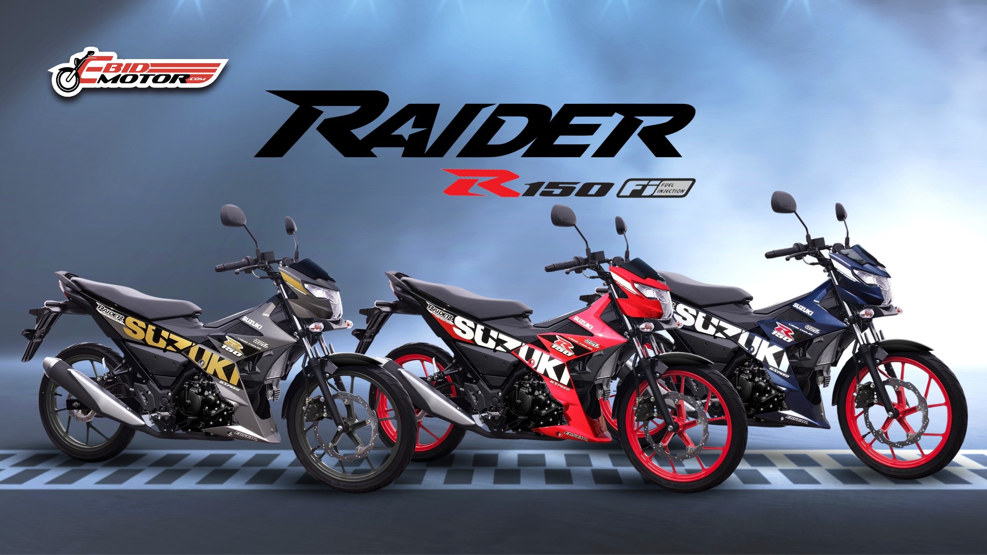 Suzuki Lancar Raider R150 Fi (2023), Warna Baru, Harga RM 9.8K!