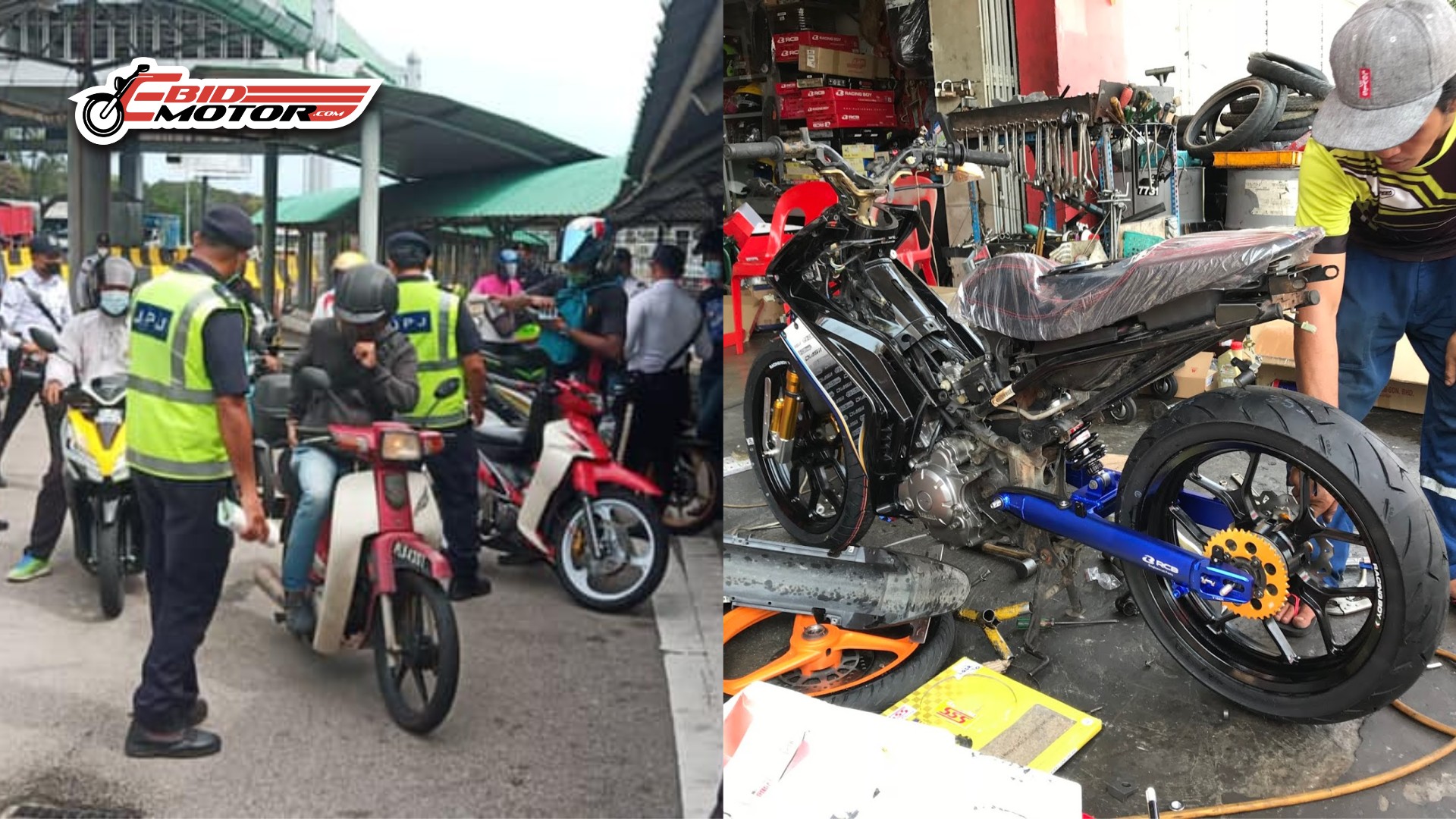 Mulai 2023, Ubahsuai Motosikal Bakal Didenda RM10K, Merempit Akan Ke Penjara!