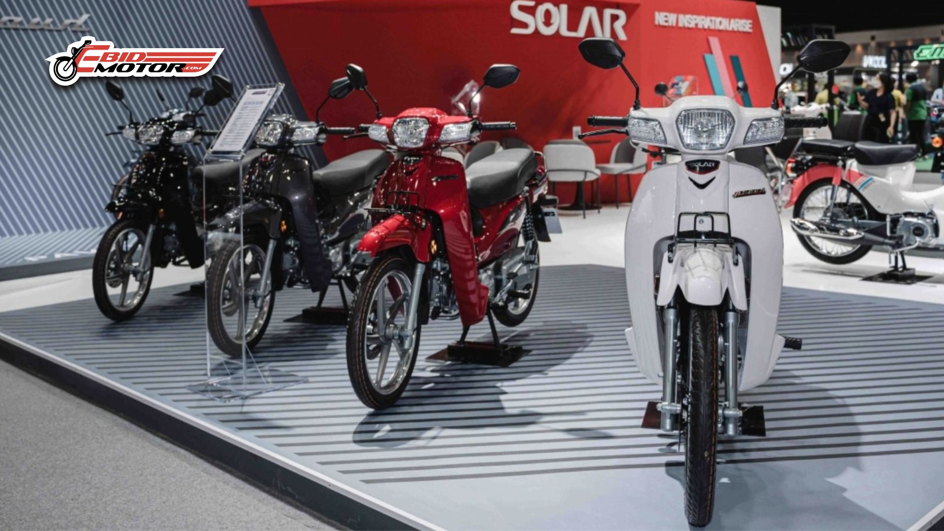 Kapcai Terbaru, Solar Proud 125 Diperkenalkan Di Thailand! Harga RM5.1K!