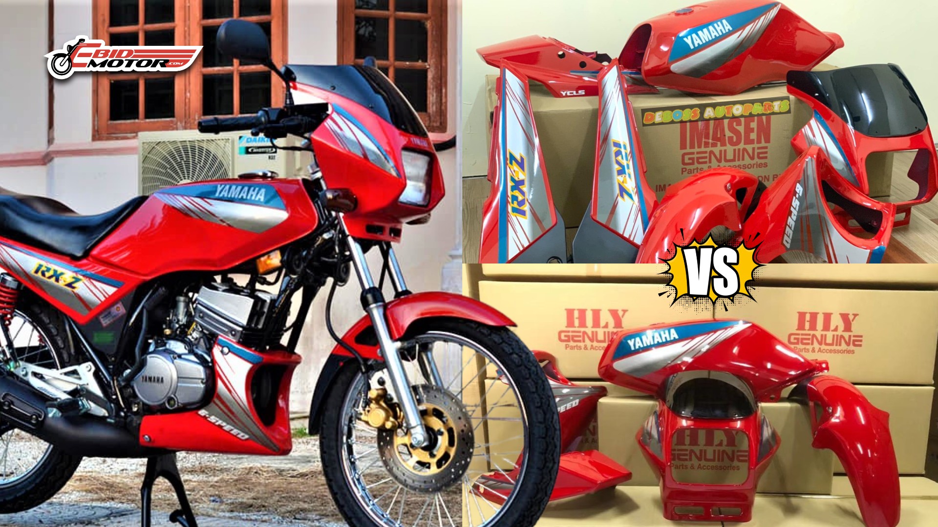 Barang Ciplak, Bayar Harga Ori? Ini Cara Nak Tahu Beza Ori Motor, HLY & HLD!