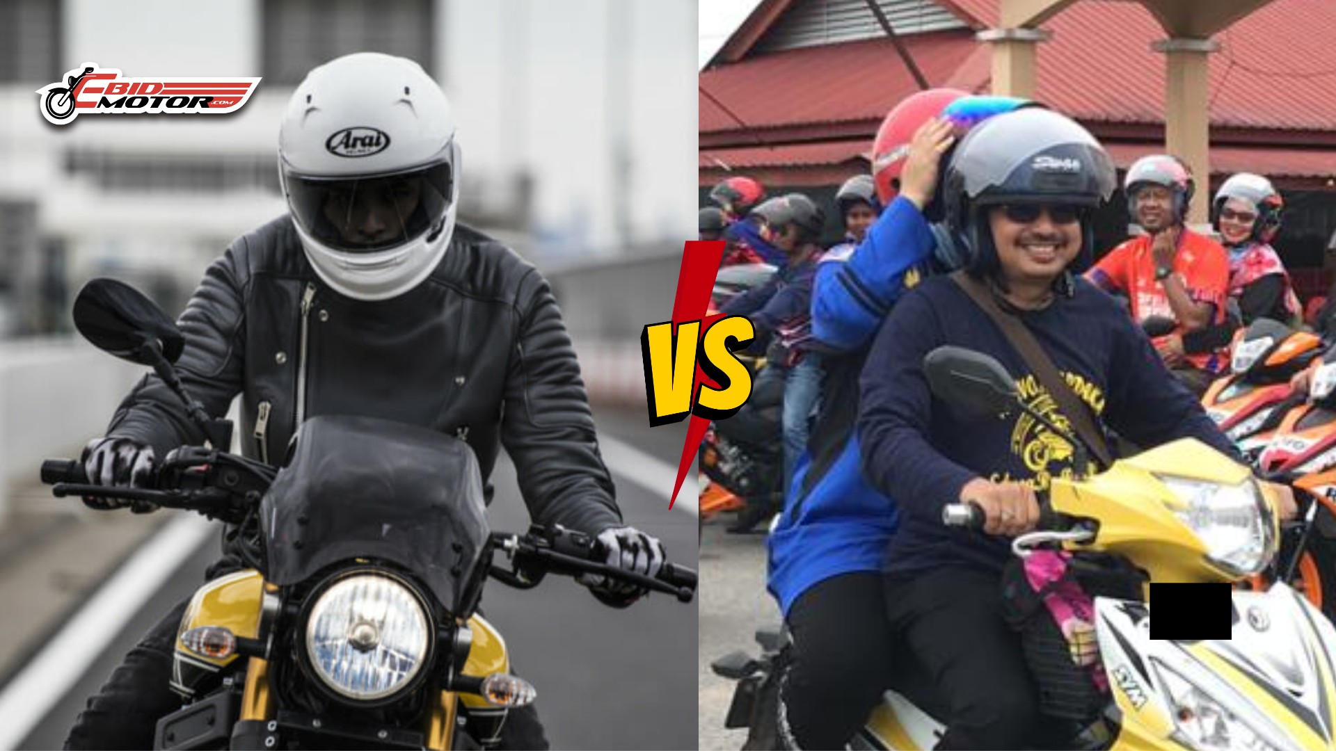 Penunggang Motosikal Malaysia WAJIB Memakai Helmet Full Face! Ini Sebabnya..