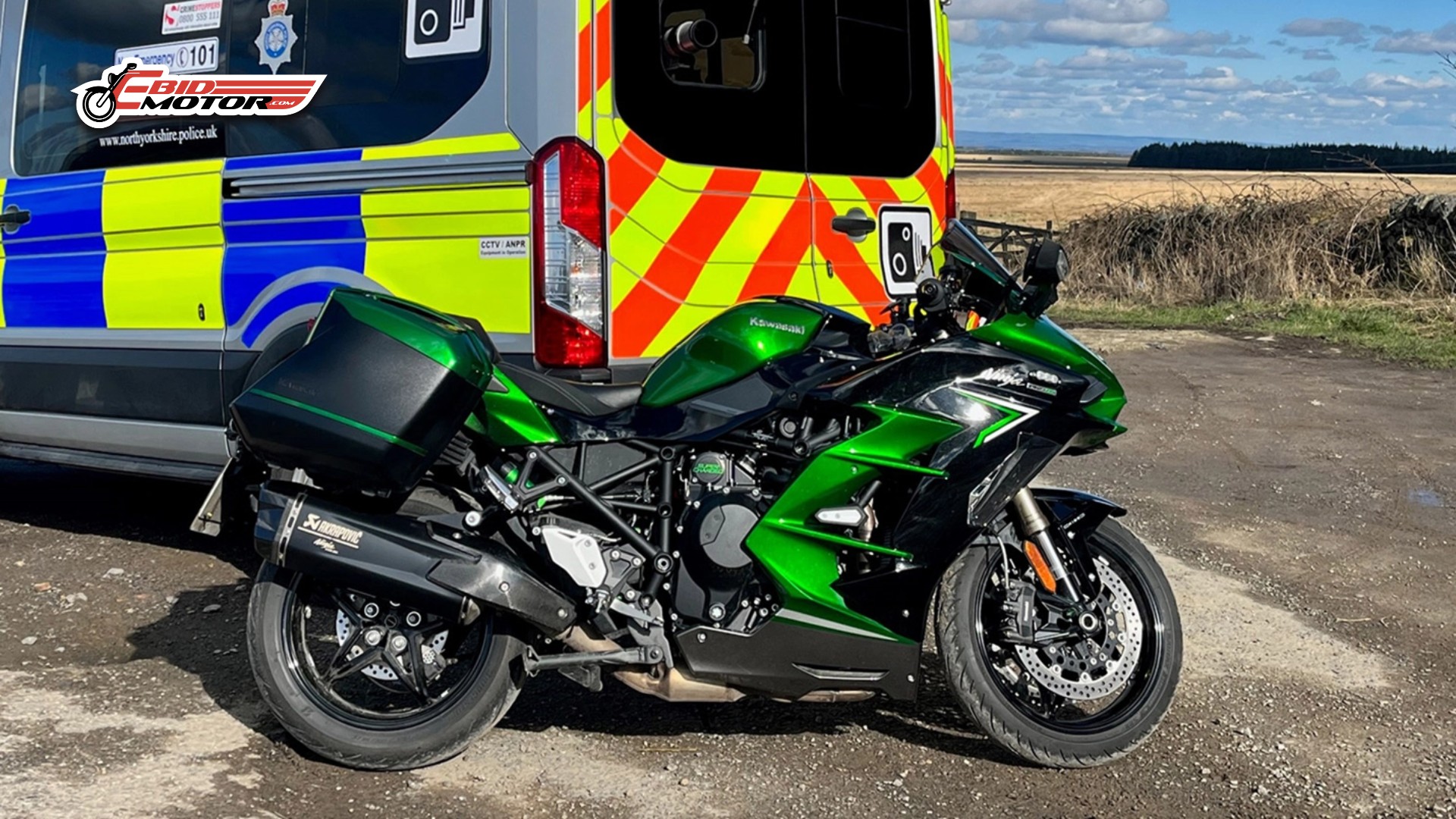 Polis Peronda Di UK Guna Kawasaki Ninja H2 SX Sebagai Motor Undercover!