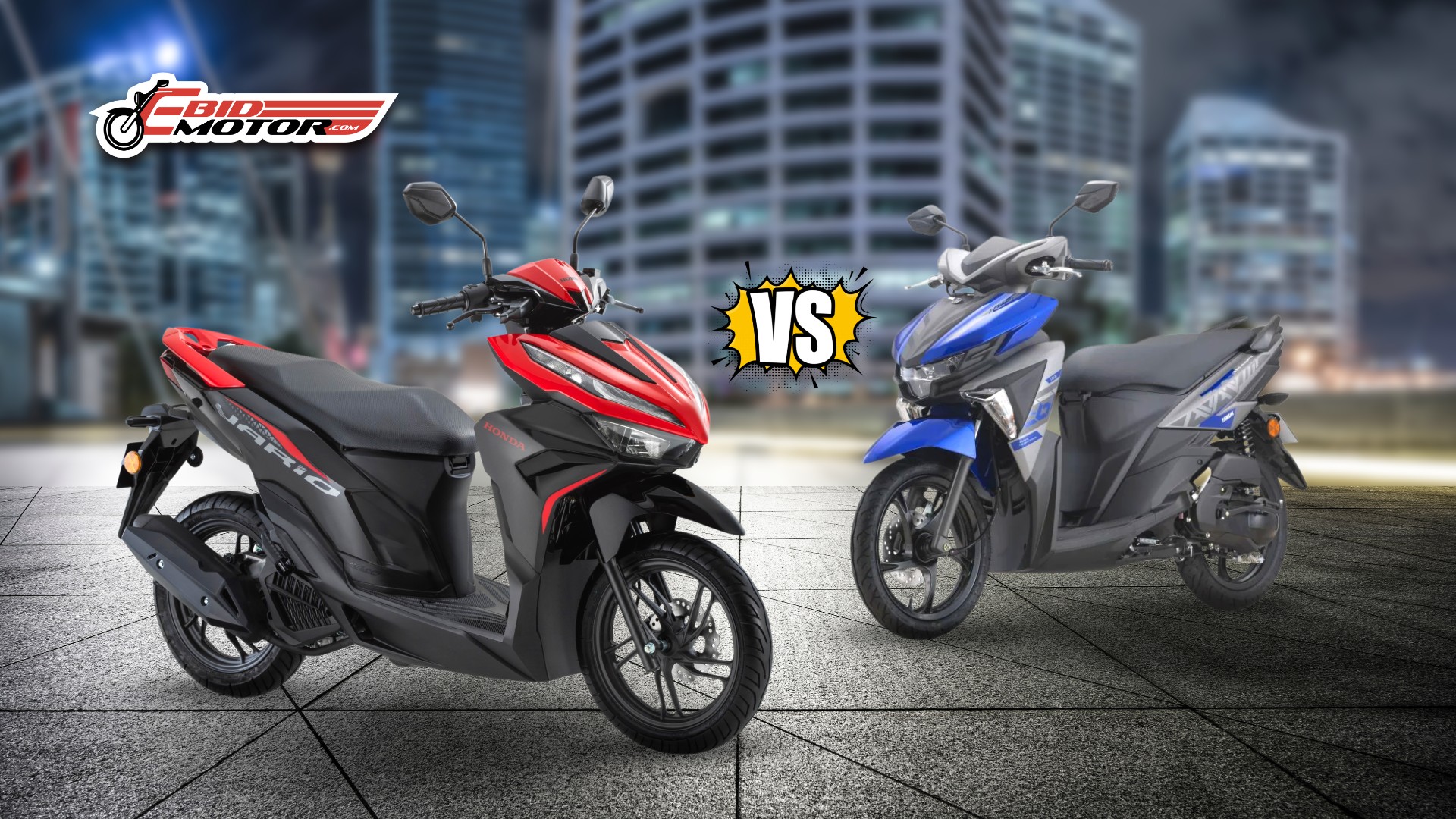 Honda Vario 125 vs Yamaha Ego Avantiz: Mana Lebih Mengancam??