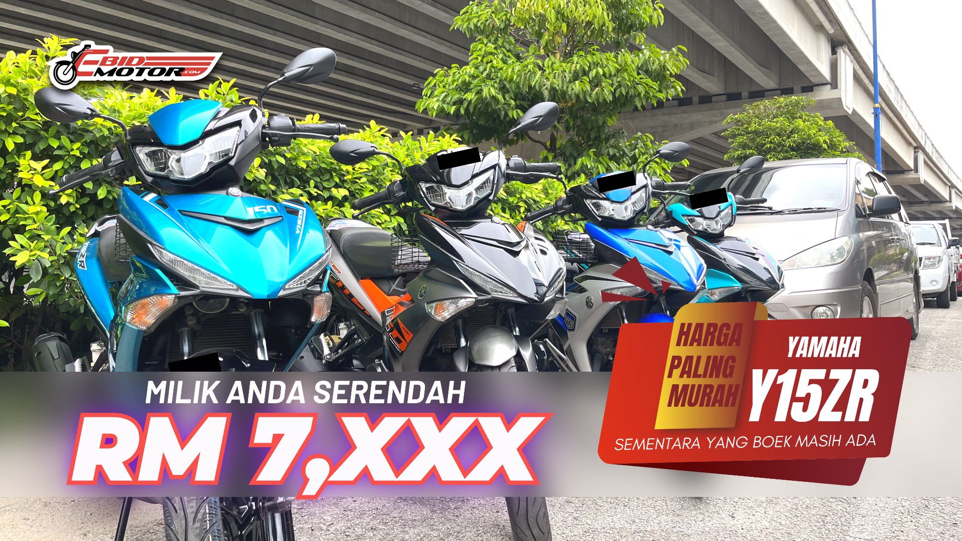 Miliki Yamaha Y15ZR TIPTOP Pertama Anda Dari Harga Serendah RM 7,XXX!